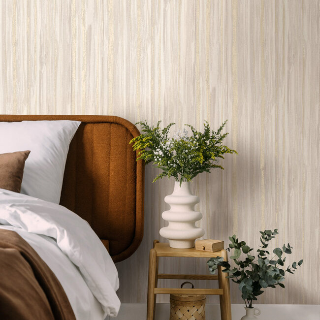 Dutch Wallcoverings Dutch Wallcoverings - FC Textura- Calico Dove - Vliesbehang - 10m x 53cm - 66210