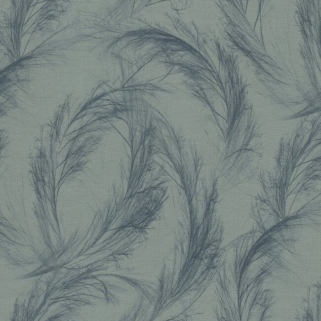 Dutch Wallcoverings Dutch Wallcoverings - FC Voyage- veer blauwgrijs - Vliesbehang - 10m x 106cm - DB73752