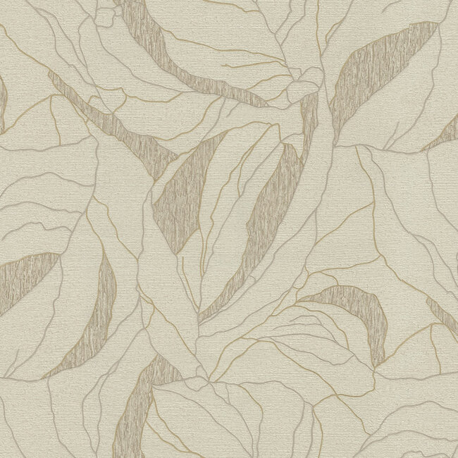 Dutch Wallcoverings Dutch Wallcoverings - FC Voyage- Australia beige - Vliesbehang - 10m x 106cm - DB73771