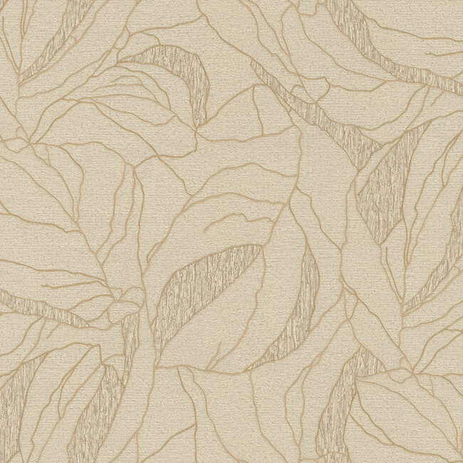 Dutch Wallcoverings Dutch Wallcoverings - FC Voyage- Australia beige - Vliesbehang - 10m x 106cm - DB73774