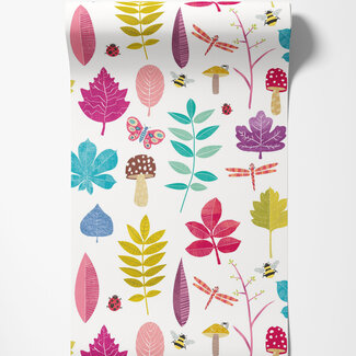 Dutch Wallcoverings Dutch Wallcoverings - FC When I Grow Up - Forest Floor Dolly Mixture - WGU50104W