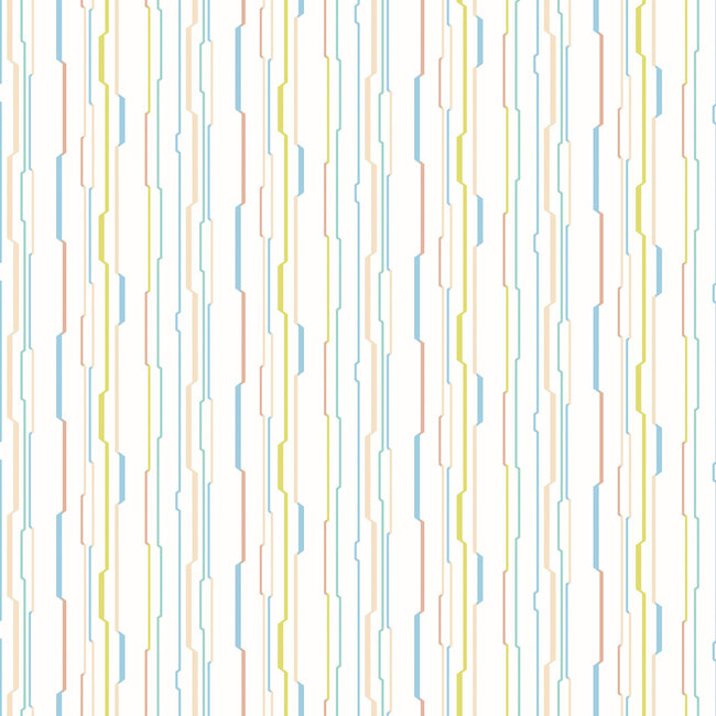 Dutch Wallcoverings Dutch Wallcoverings - FC When I Grow Up - Wibble Wobble Marshmallow - Vliesbehang - 10m x 50cm - WGU50116W