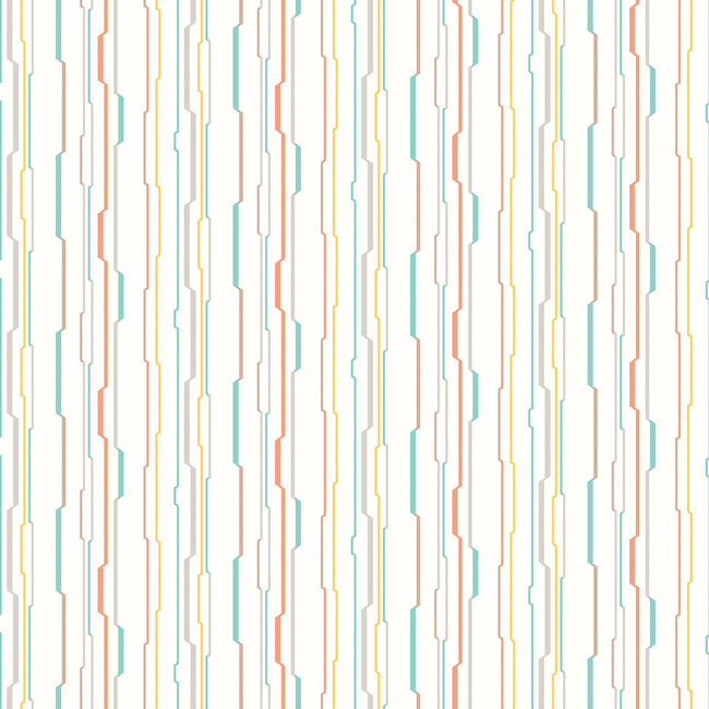 Dutch Wallcoverings Dutch Wallcoverings - FC When I Grow Up - Wibble Wobble Dandelion - Vliesbehang - 10m x 50cm - WGU50117W