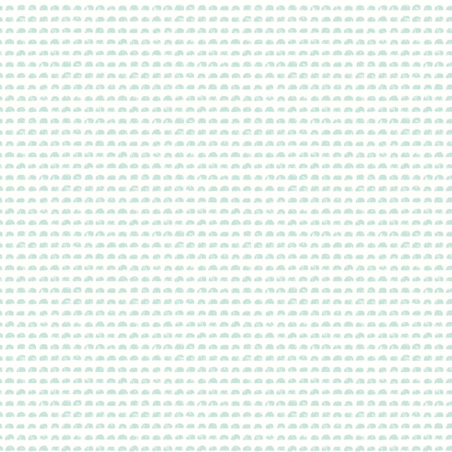 Dutch Wallcoverings Dutch Wallcoverings - FC When I Grow Up - Hale Bale Soft Teal - Vliesbehang - 10m x 50cm - WGU50122W
