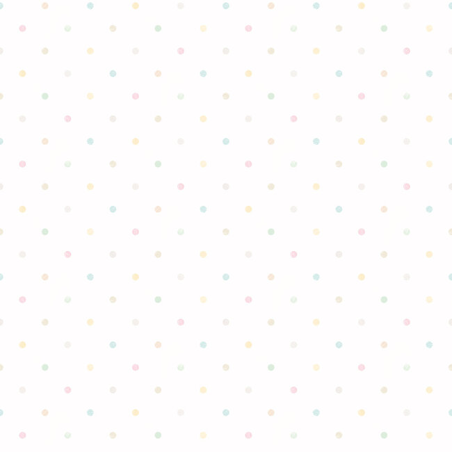 Dutch Wallcoverings Dutch Wallcoverings - FC When I Grow Up - Doodle Spot Dove Mix - Vliesbehang - 10m x 50cm - WGU50151W