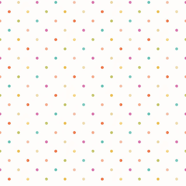 Dutch Wallcoverings Dutch Wallcoverings - FC When I Grow Up - Doodle Spot Pumpkin - Vliesbehang - 10m x 50cm - WGU50152W