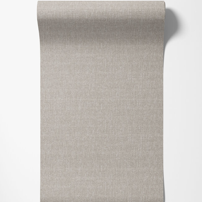 Dutch Wallcoverings Dutch Wallcoverings - Serenity - uni Oyster Grey - Vliesbehang - 10m x 53cm - SY27505