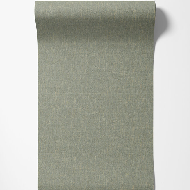 Dutch Wallcoverings Dutch Wallcoverings - Serenity - uni Hedge Green - Vliesbehang - 10m x 53cm - SY27511