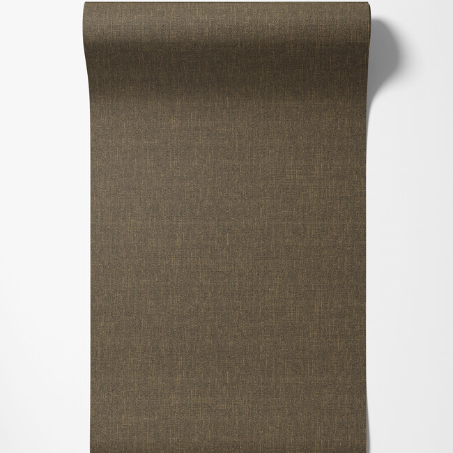 Dutch Wallcoverings Dutch Wallcoverings - Serenity - uni Chocolat Brown - Vliesbehang - 10m x 53cm - SY27514