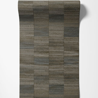 Dutch Wallcoverings Dutch Wallcoverings - Serenity - Squares Antracite - SY27536