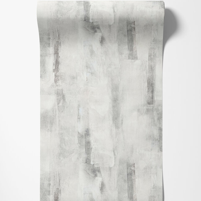 Dutch Wallcoverings Dutch Wallcoverings - Serenity - Concrete White - Vliesbehang - 10m x 53cm - SY27540