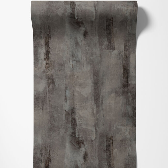 Dutch Wallcoverings Dutch Wallcoverings - Serenity - Concrete Antracite - Vliesbehang - 10m x 53cm - SY27545