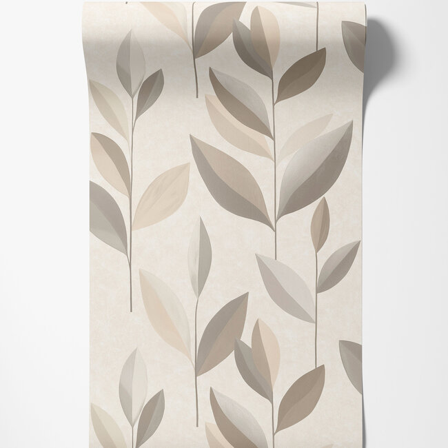 Dutch Wallcoverings Dutch Wallcoverings - Serenity - Smooth Beige - Vliesbehang - 10m x 53cm - SY27551