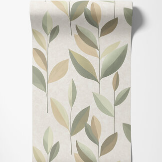 Dutch Wallcoverings Dutch Wallcoverings - Serenity - Smooth Misty Green - SY27552