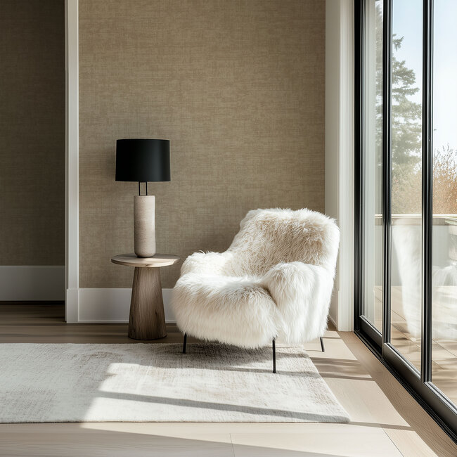 Dutch Wallcoverings Dutch Wallcoverings - Velvet Touch - Taupe - VT10006