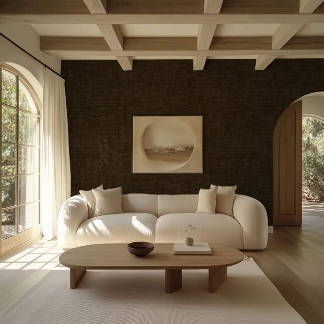 Dutch Wallcoverings Dutch Wallcoverings - Velvet Touch - Bruin Metallic - VT10034