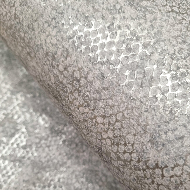 Dutch Wallcoverings Dutch Wallcoverings - FC Textura- Ophidian Grey - Vliesbehang - 10m x 53cm - 66121