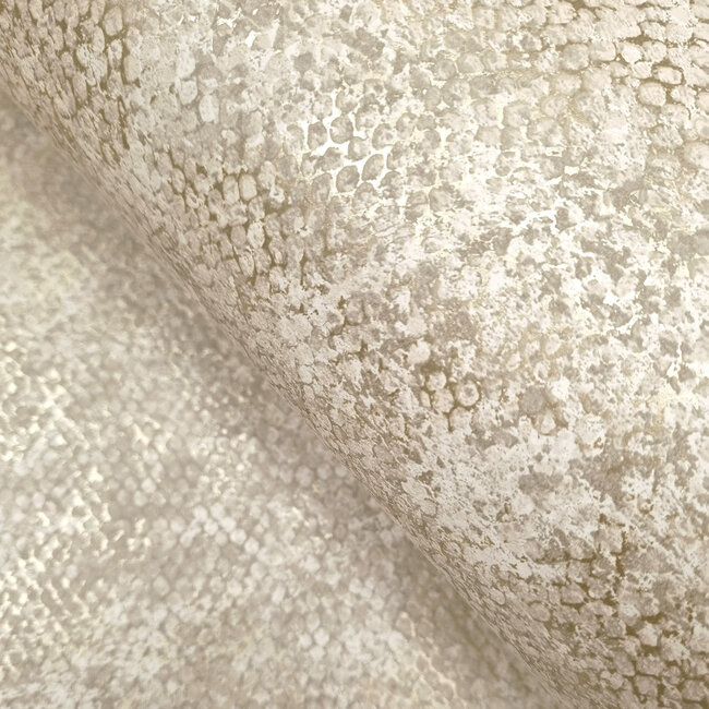 Dutch Wallcoverings Dutch Wallcoverings - FC Textura- Ophidian Cream - Vliesbehang - 10m x 53cm - 66123