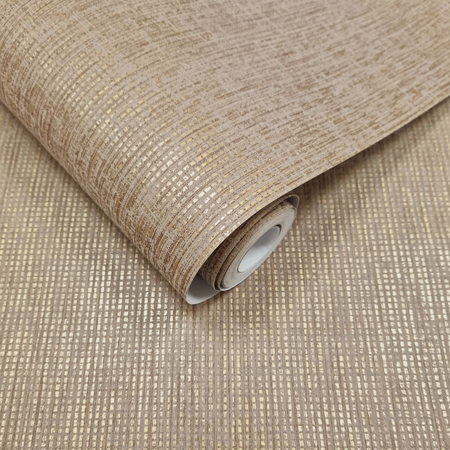 Dutch Wallcoverings Dutch Wallcoverings - FC Textura- Pique Rust - Vliesbehang - 10m x 53cm - 66130