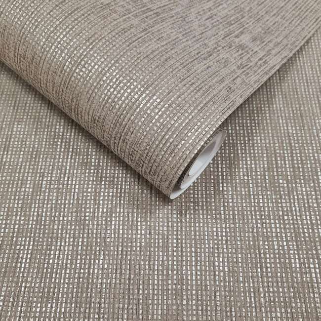 Dutch Wallcoverings Dutch Wallcoverings - FC Textura- Pique Charcoal - Vliesbehang - 10m x 53cm - 66133