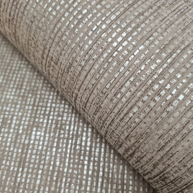 Dutch Wallcoverings Dutch Wallcoverings - FC Textura- Pique Charcoal - Vliesbehang - 10m x 53cm - 66133