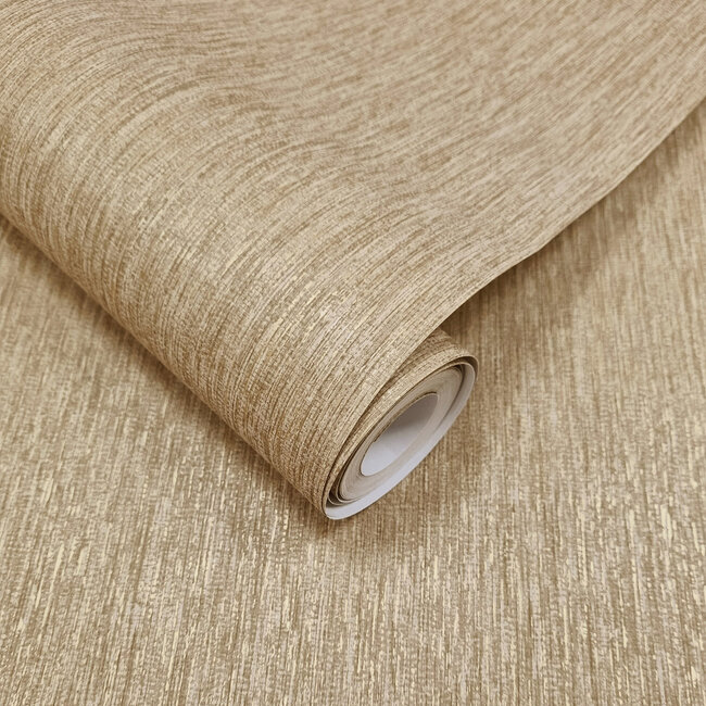 Dutch Wallcoverings Dutch Wallcoverings - FC Textura- Textura Gold/Rust - Vliesbehang - 10m x 53cm - 66140