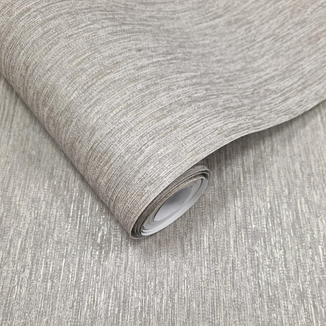 Dutch Wallcoverings Dutch Wallcoverings - FC Textura- Textura Grey - Vliesbehang - 10m x 53cm - 66142