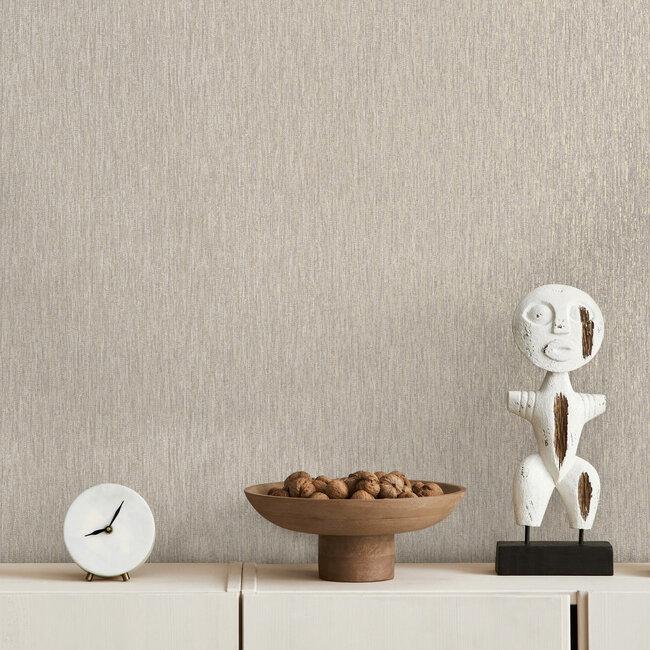 Dutch Wallcoverings Dutch Wallcoverings - FC Textura- Textura Grey - Vliesbehang - 10m x 53cm - 66142