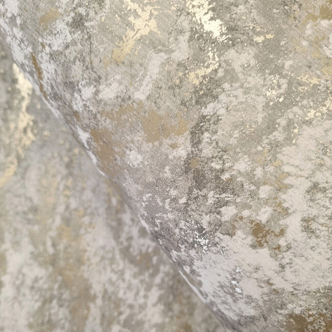 Dutch Wallcoverings Dutch Wallcoverings - FC Textura- Tinos Grey - Vliesbehang - 10m x 53cm - 66161