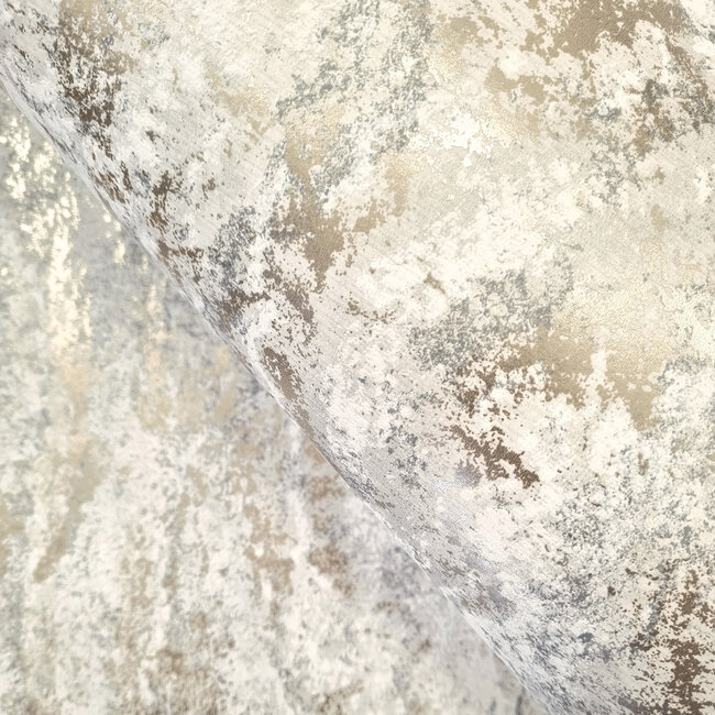 Dutch Wallcoverings Dutch Wallcoverings - FC Textura- Tinos Dove - Vliesbehang - 10m x 53cm - 66162