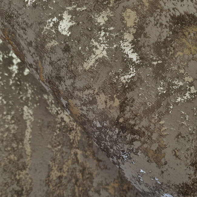 Dutch Wallcoverings Dutch Wallcoverings - FC Textura- Tinos Charcoal - Vliesbehang - 10m x 53cm - 66163