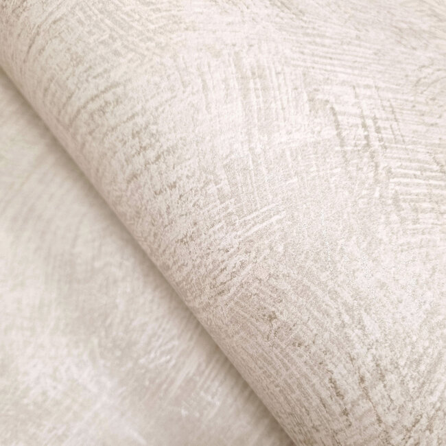 Dutch Wallcoverings Dutch Wallcoverings - FC Textura- Ondala Cream - Vliesbehang - 10m x 53cm - 66170