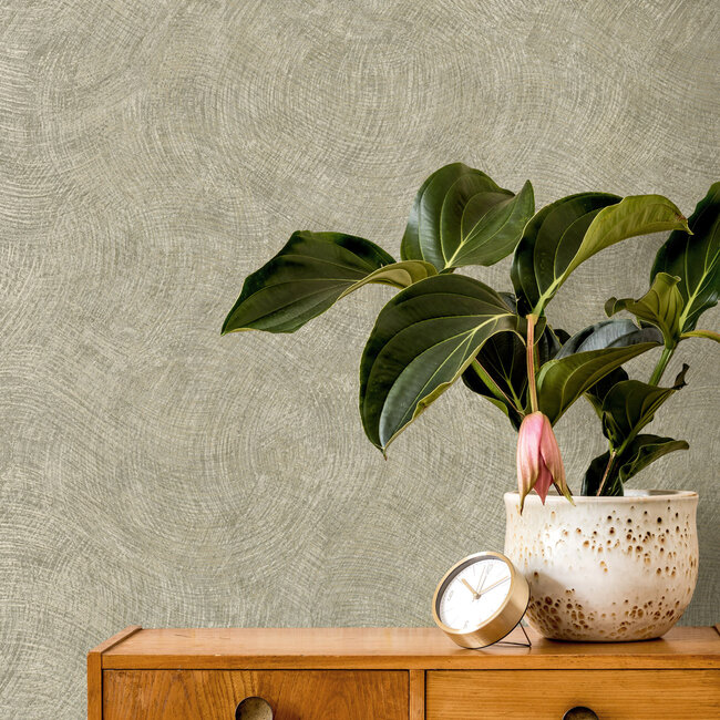 Dutch Wallcoverings Dutch Wallcoverings - FC Textura- Ondala Sage - Vliesbehang - 10m x 53cm - 66172