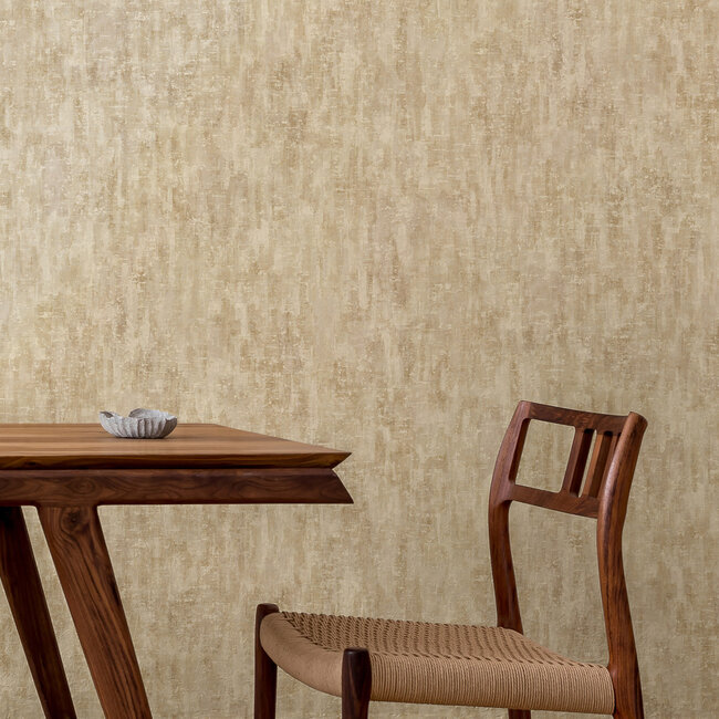 Dutch Wallcoverings Dutch Wallcoverings - FC Textura- Modulo Cream - Vliesbehang - 10m x 53cm - 66180