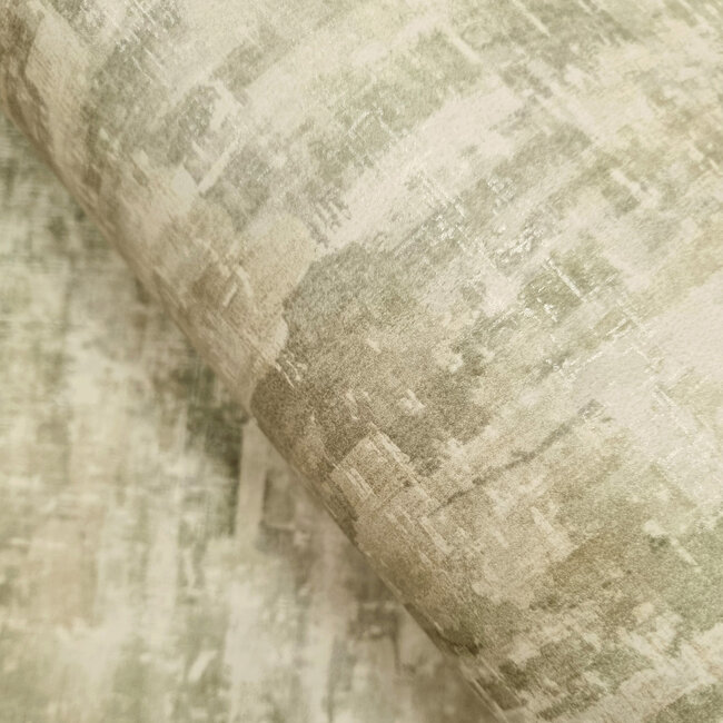Dutch Wallcoverings Dutch Wallcoverings - FC Textura- Modulo Sage  - Vliesbehang - 10m x 53cm - 66182
