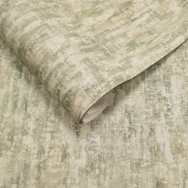 Dutch Wallcoverings Dutch Wallcoverings - FC Textura- Modulo Sage  - Vliesbehang - 10m x 53cm - 66182