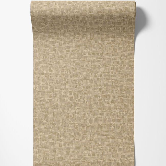 Dutch Wallcoverings Dutch Wallcoverings - FC Textura- Valora Beige - Vliesbehang - 10m x 53cm - 66192