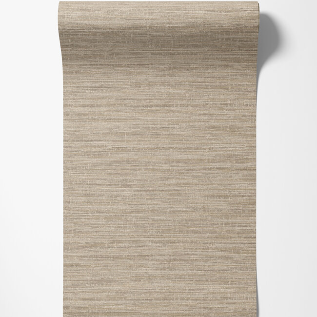 Dutch Wallcoverings Dutch Wallcoverings - FC Textura- Rete Taupe - Vliesbehang - 10m x 53cm - 66201