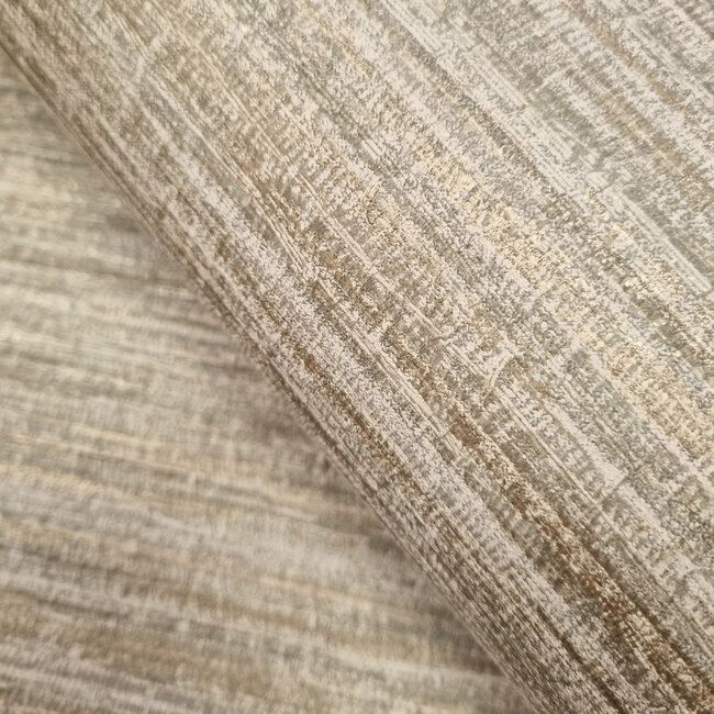 Dutch Wallcoverings Dutch Wallcoverings - FC Textura- Rete Taupe - Vliesbehang - 10m x 53cm - 66201
