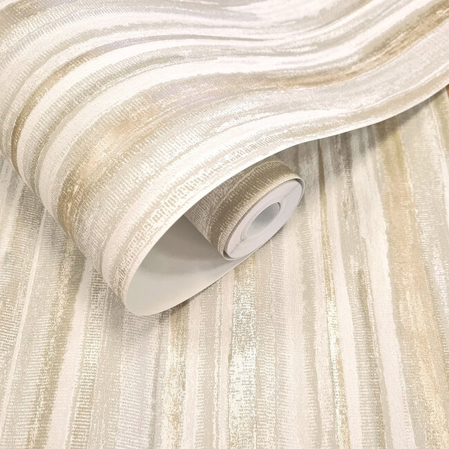 Dutch Wallcoverings Dutch Wallcoverings - FC Textura- Calico Cream - Vliesbehang - 10m x 53cm - 66211