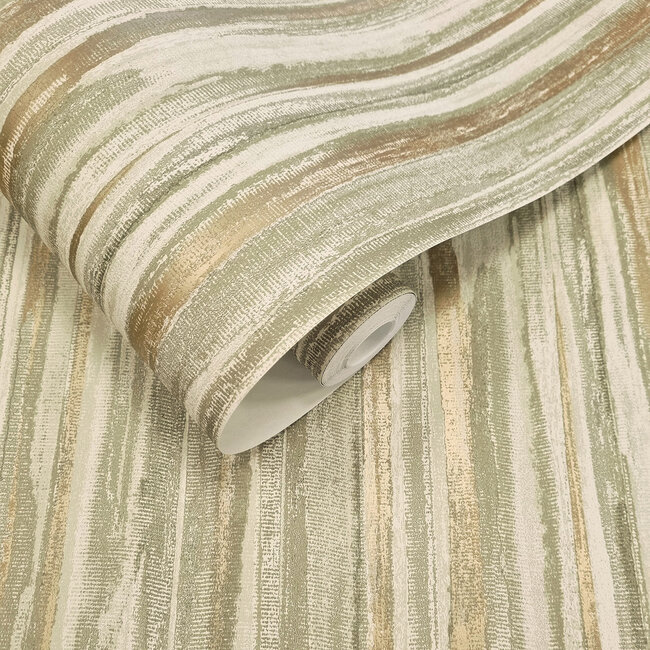 Dutch Wallcoverings Dutch Wallcoverings - FC Textura- Calico Sage - Vliesbehang - 10m x 53cm - 66213