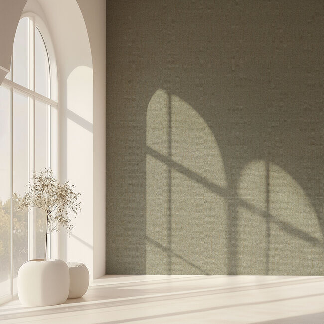 Dutch Wallcoverings Dutch Wallcoverings - Serenity - uni Celadon Green - Vliesbehang - 10m x 53cm - SY27510