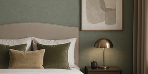 ton sur ton behang combineren voor een rustig en stijlvol interieur