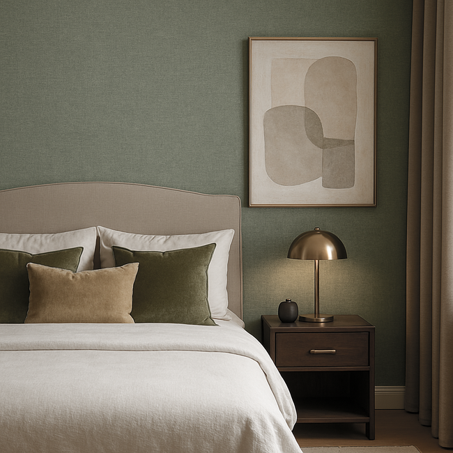 ton sur ton behang combineren voor een rustig en stijlvol interieur