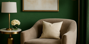 groen behang: rust en natuur in huis