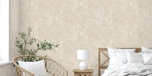 Aardetinten op de muur: zo breng je balans in huis met warm behang