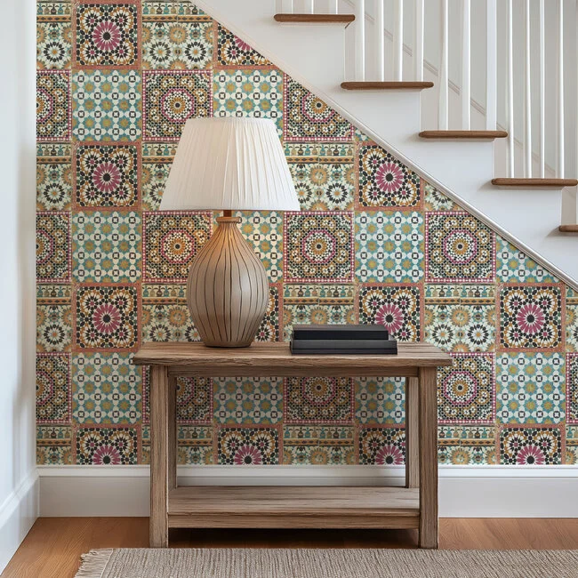 Kleurrijk behang zonder drukte: zo houd je het stijlvol in balans