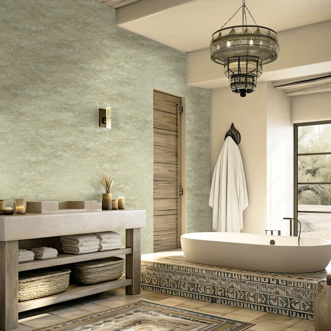 organisch behang: zachte vormen voor een natuurlijke en stijlvolle look