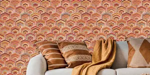 Retro behang: een knipoog naar vroeger in een modern jasje
