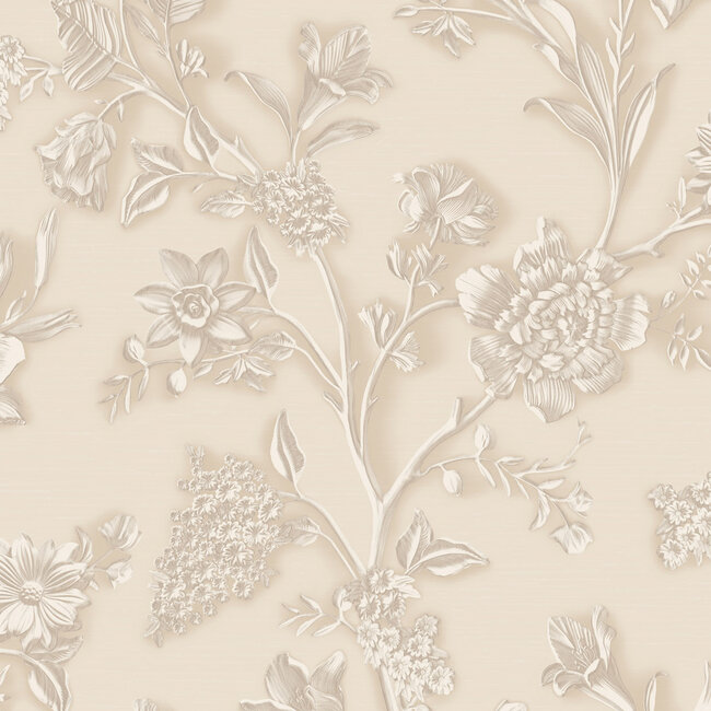 Dutch First Class Dutch First Class - Silva Essence - Silva Essence Cerlia beige - Vliesbehang - 10m x 53cm - 21117